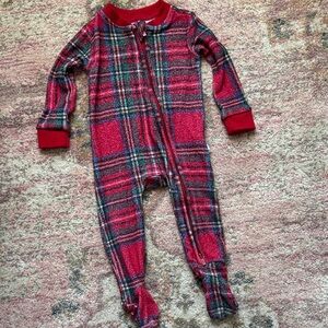 Posh peanut plaid sleeper